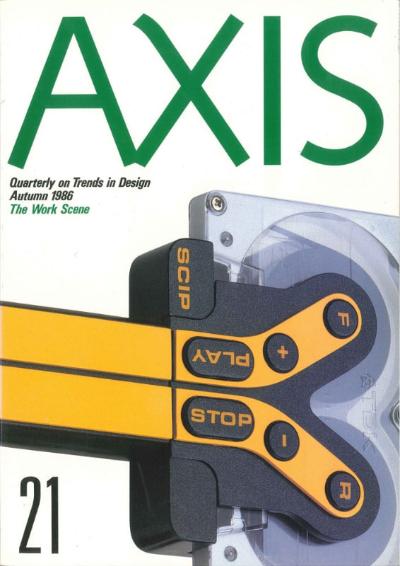 Bilingual version of Design Magazine AXIS starts