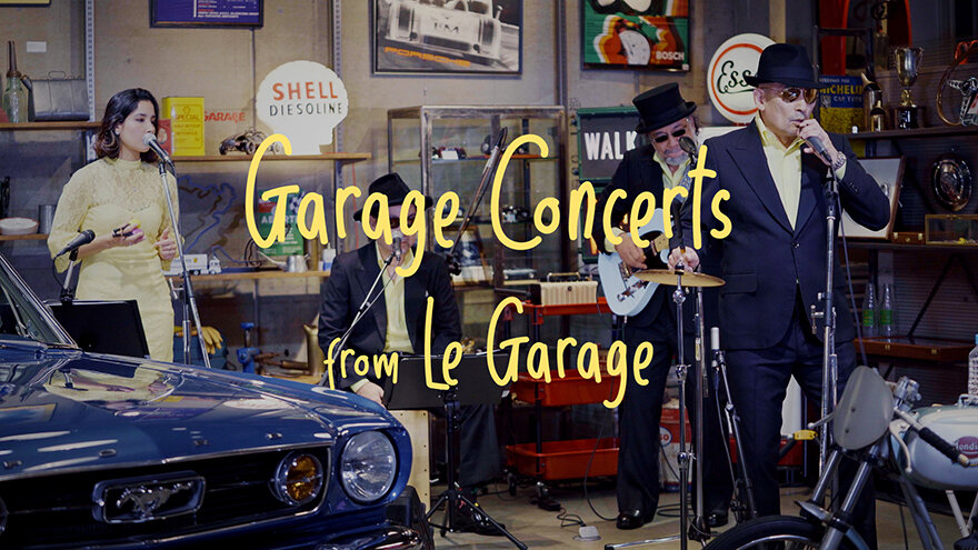 ル・ガラージュ　YouTube「Garage Concerts from Le Garage」ゲスト：クレイジーケンバンド　公開中！