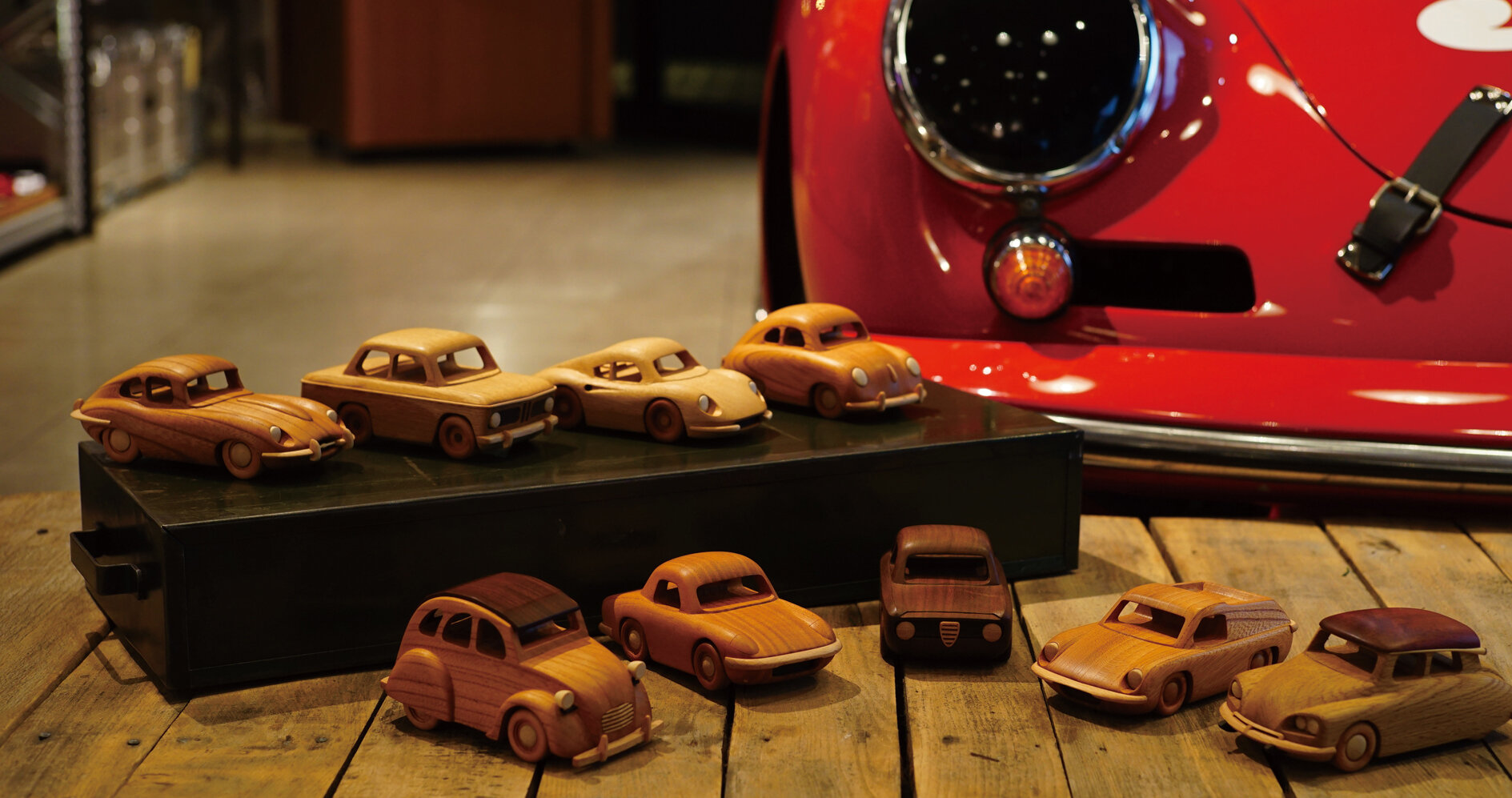 ル・ガラージュ「Wooden Classic Car Fair by Kohji Kobayashi」2/2（木）〜2/28（火）